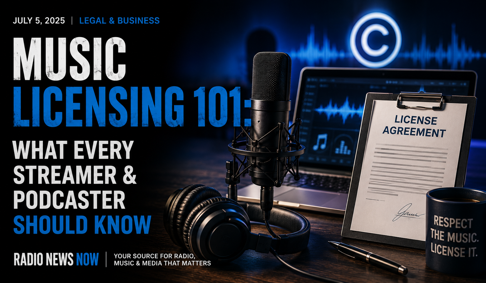🎼 Music Licensing 101: What Every Streamer & Podcaster Should Know