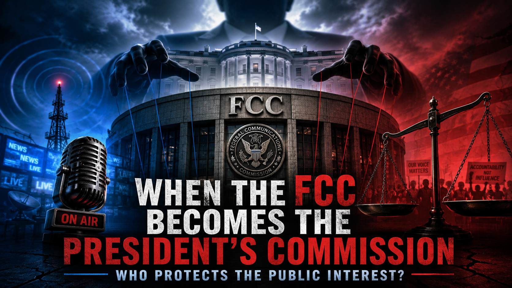 When the FCC Becomes the President’s Commission: Who Protects the Public Interest?