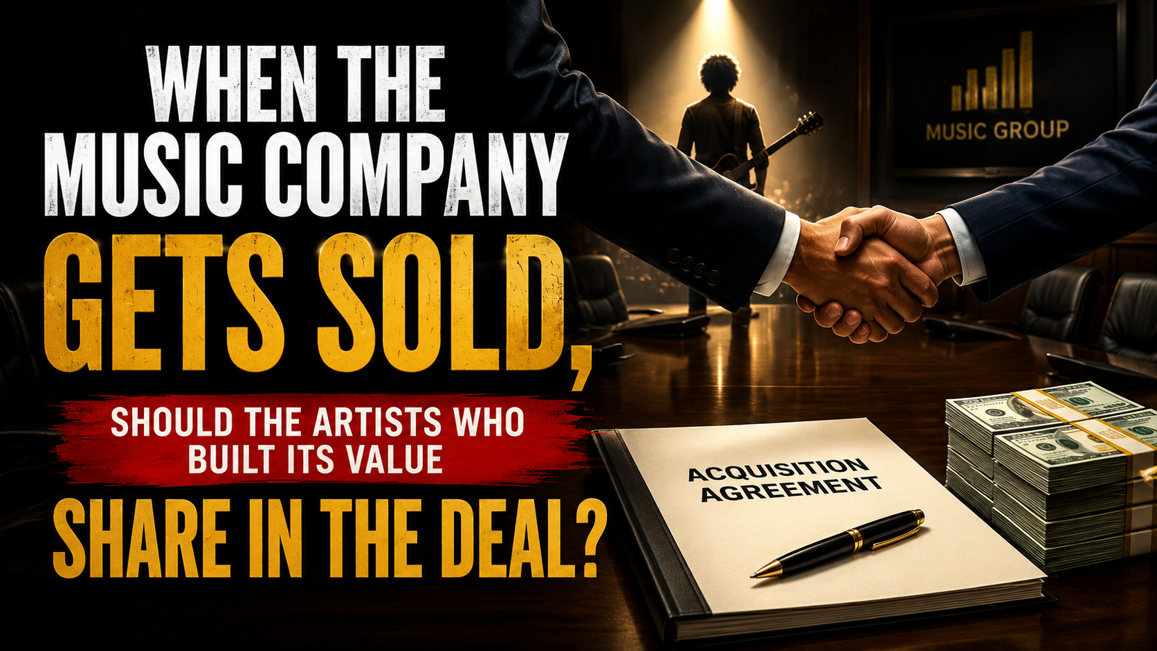When the Music Company Gets Sold, Should the Artists Who Built Its Value Share in the Deal?
