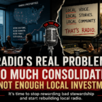Radio’s Real Problem: Too Much Consolidation or Not Enough Local Investment?