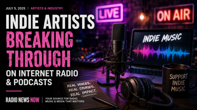 🚀 Indie Artists Breaking Through on Internet Radio & Podcasts
