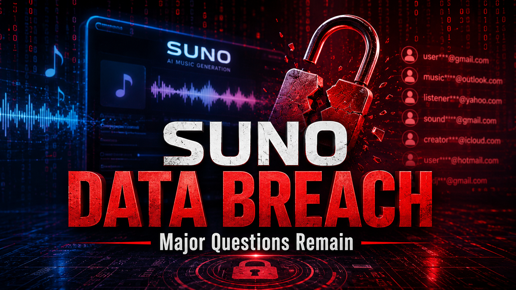 Suno’s 55-Million-User Data Breach: Why Weren’t Users Told Sooner?