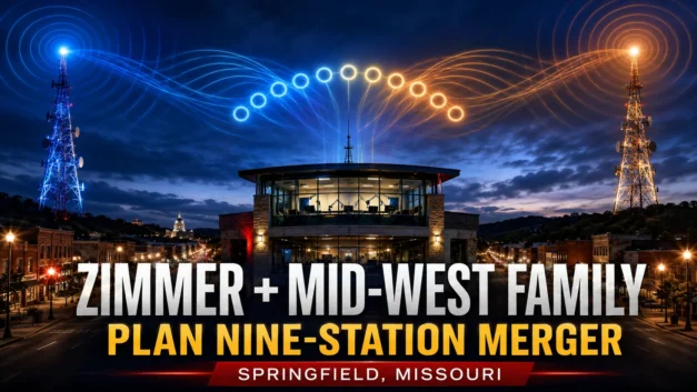 Zimmer and Mid-West Family Plan Nine-Station Springfield Radio Merger