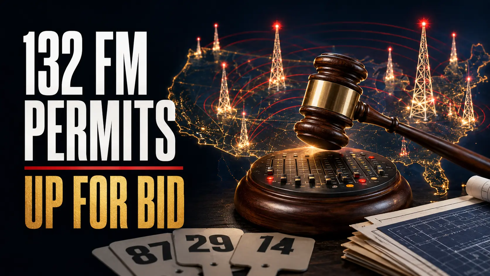 The FCC Is Auctioning 132 FM Permits But the Winning Bid Is Only the Beginning